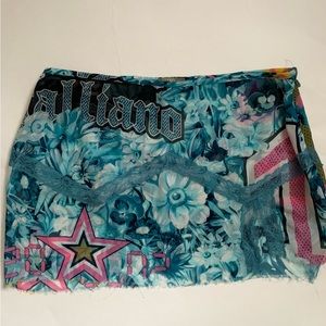 John Galliano mini skirt